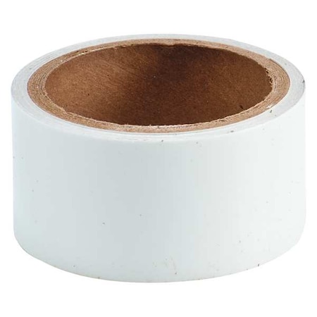 Brady Floor Marking Tape, Polyester, No Legend, White, 2 in W., 8 mil Thickness 76432