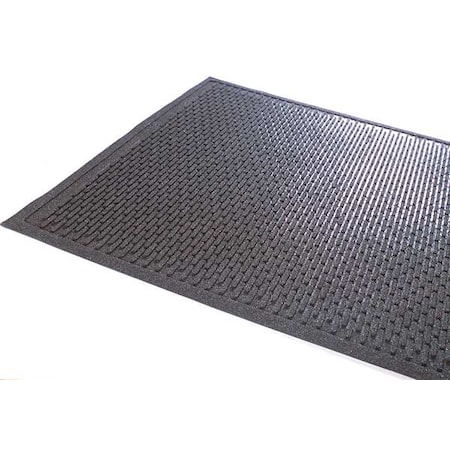Notrax Entrance Mat, 1/4" thick, Black 350S0035BL