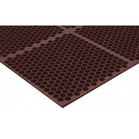 Notrax Interlocking Drainage Mat 2 ft. L, 1/2" T15S0032BR