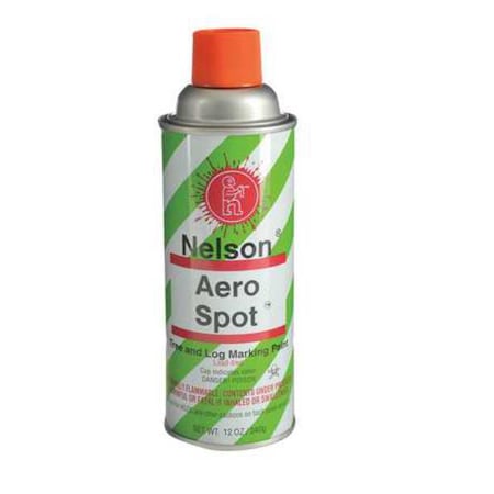 Nelson Paint Tree and Log Marking Paint, 12 oz., Orange, Solvent -Based 30 14 PRO ORANGE