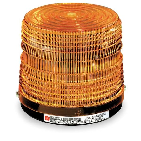 Federal Signal Warning Light, Strobe Tube, Amber, 120VAC 141ST-120A