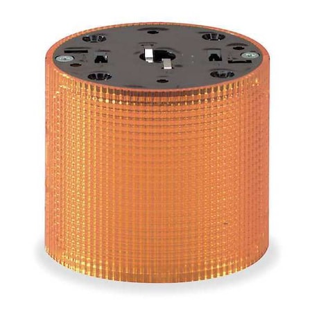 Federal Signal Tower Light Module, 120V AC, Amber, 3 15/16 in Dia., 3 1/4 in Height, Incandescent, LSL Series LSL-120A