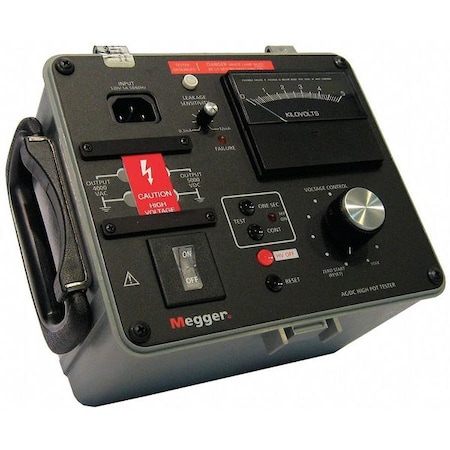 Megger AC/DC High-pot Tester, 4kVAC, 5kVDC 230425