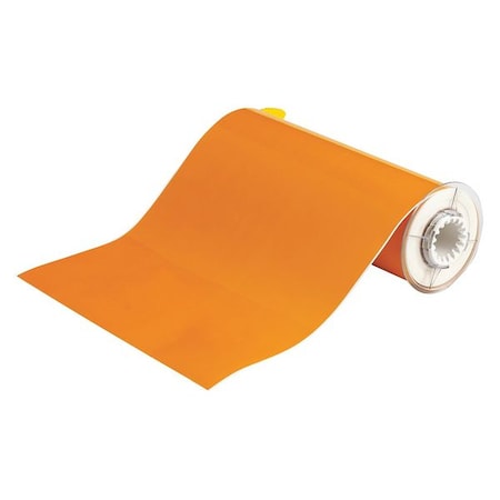 Brady Label Tape Cartridge, Yellow, Labels/Roll: Continuous 13578