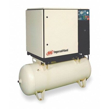 Ingersoll-Rand Rotary Screw Air Compressor, 30 HP, 3 Ph UP6-30-125/120-230/460-3