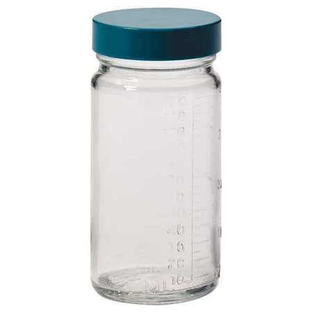 Qorpak Bottle Grad Beaker Round 120 ml, PK24 GLC-01504