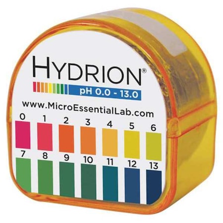 Hydrion pH Paper Refill, Mikro, pH 0-13, PK5 3015   10/CS