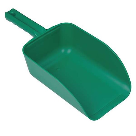 Remco Large Hand Scoop, Green, 15 x 6-1/2 In 65002