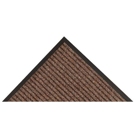 Notrax Entrance Mat, Polypropylene, 3/8 in Thick, Brown, 3 ft W x 5 ft L 117S0035BR