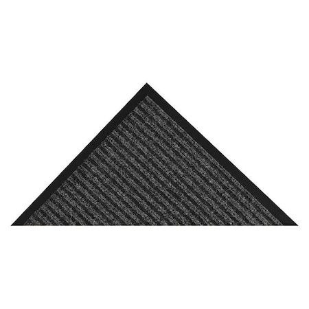 NOTRAX Entrance Mat, Charcoal, 4 ft. W x 10 ft. L 117S0410CH