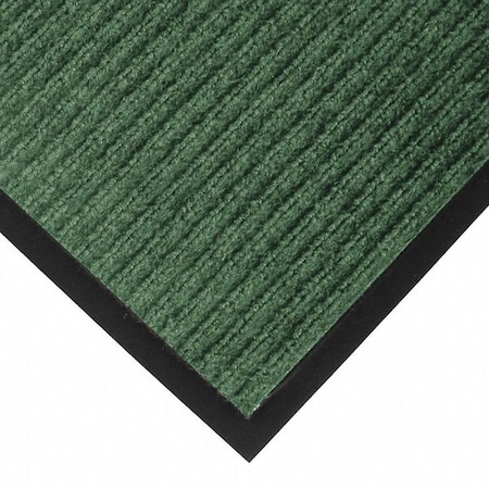 Notrax Carpeted Entrance Mat, 3/8" thick, Hunter Green 117S0035GN