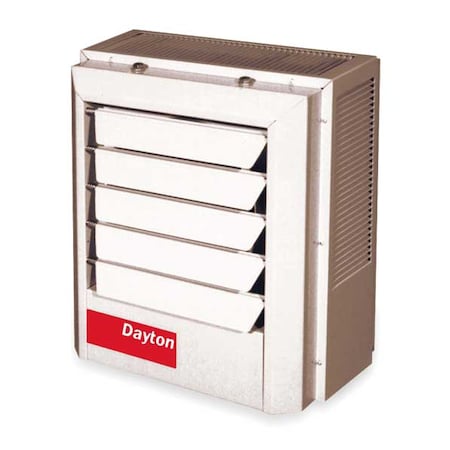 Dayton Electric Wall & Ceiling Unit Heater, 277V AC, 1 Phase, 5.0 kW 2YU64
