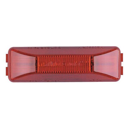 Maxxima Clearance Light, LED, Red, Surf, Rect, 4 L AX19RB-KIT