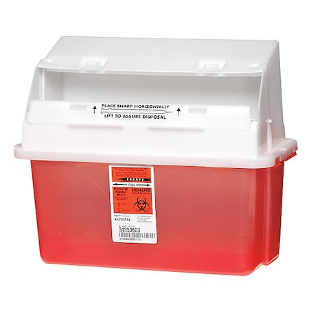 Covidien Sharps Container, 1.25 Gal., PK3 KD5G019603