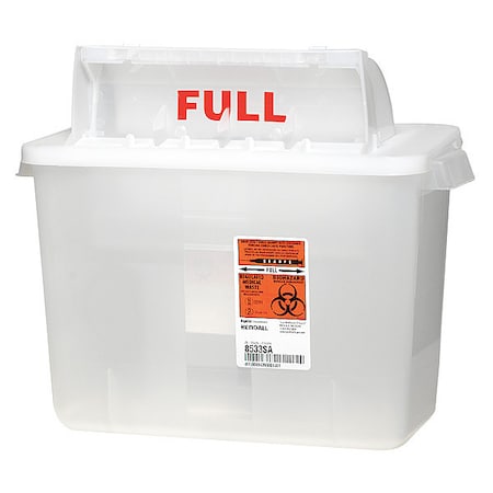 Covidien Sharps Container, 2 Gal., Sharpstar, PK2 S2GS100533
