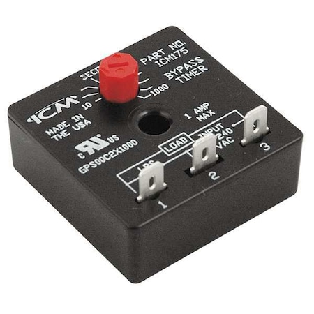 Icm Time Delay Relay, Low Pressure, 18 To 240, -, - ICM175