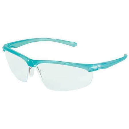 3M Refine(TM) 200, Safety Glasses, Anti-Fog, Clear Lens, Teal Frame 11735-00000-20