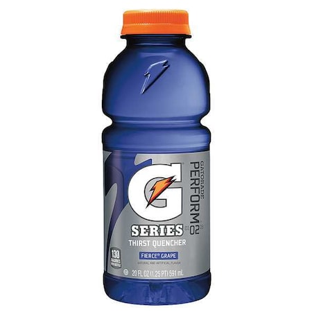 Gatorade Sports Drink Fierce Grape 20 oz., PK24 32482