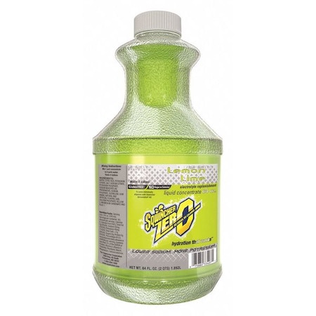 Sqwincher Sugar Free Sports Drink Mix Liquid Concentrate 64 oz., Lemon-Lime 159050104