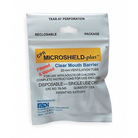 Microshield CPR Microshield-plus Tamper Evident 76-345 | Zoro