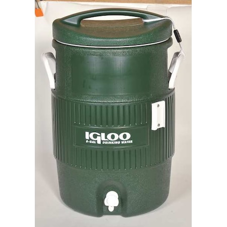 Igloo Beverage Cooler, 5 gal., Green 42051