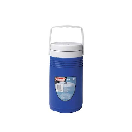 Coleman Beverage Cooler, 1/2 gal., Blue 3000001016