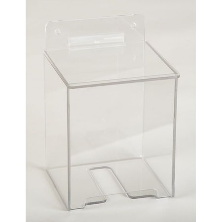 Condor Hairnet Dispenser, PETG, clear, 4-3/4 x 7 x 4-1/2" 3UZG1