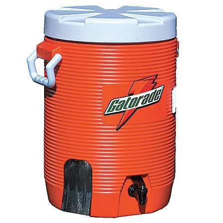 GATORADE Beverage Cooler, 5 gal., Orange 50425SM-23