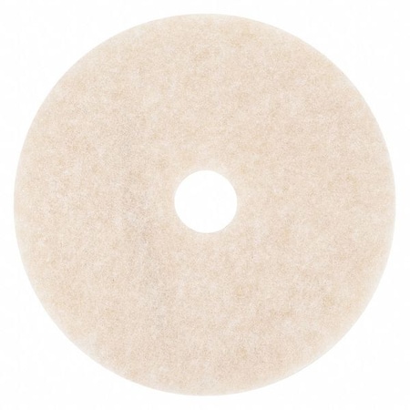 3M Burnishing Pad, 20 In, Peach, PK5 3200