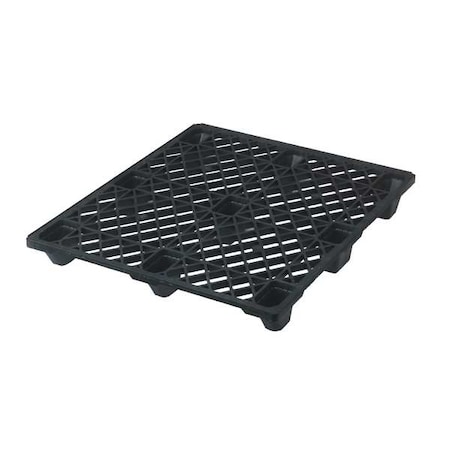 Polypal Nestable Recycled Polyethylene Pallet, 48 in L, 40 in W, 5 in H ...