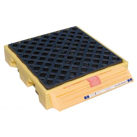 Ultratech Spill Deck, 77 gal Spill Capacity, 1 Drums, 1,500 lb Load Capacity, Polyethylene 1320