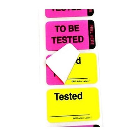 Roll Products QC Act Label, PK250, 27906 27906