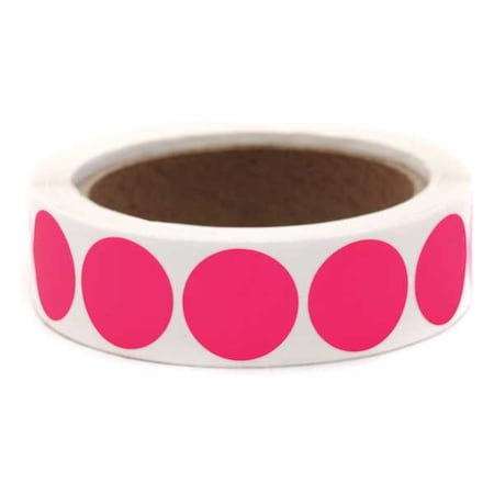 Zoro Select 1" Self-Adhesive Dot Label, Pk1000 3VCN8