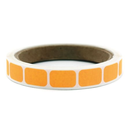 Zoro Select 1/2" Self-Adhesive Square Label, Pk1000, 3VCP3 3VCP3