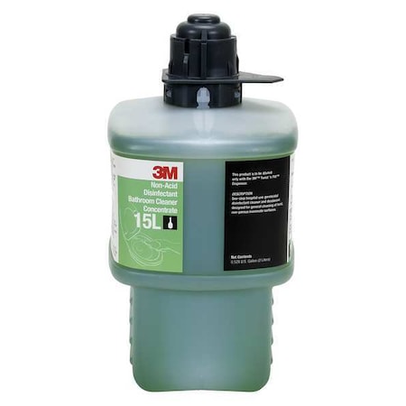 3M Disinfectant Bathroom Cleaner, 2L Bottle 15L