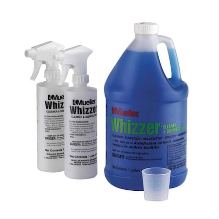 Whizzer Cleaner and Disinfectant, 1 gal. Bottle, Unscented, Clear 230201