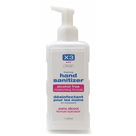 X3 Hand Sanitizer, Size 1L, Non-Alcohol 10003