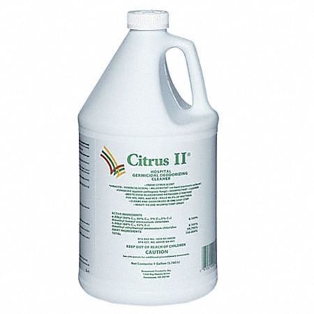 CITRUS II Germicidal Deodorizing Cleaner, 1 gal. Jug, Citrus CGDC046755