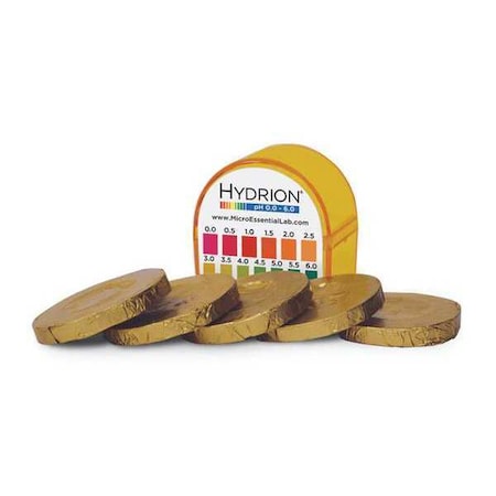 Hydrion pH Paper Standard Kit Refill, pH 0-6, PK5 3VDT7
