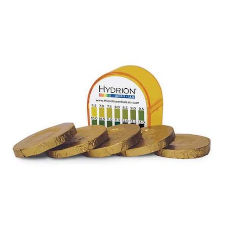 Hydrion pH Paper Refill, pH 6.5-13.0, PK5 3VDU1