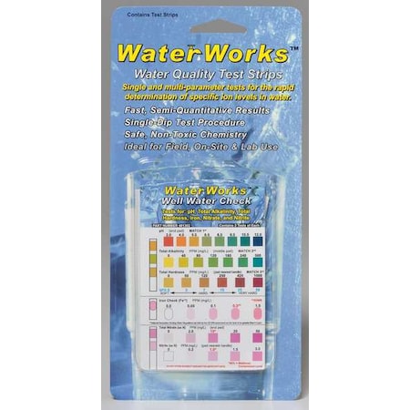 Industrial Test Systems Test Strips, Groundwater Check, PK10 481302