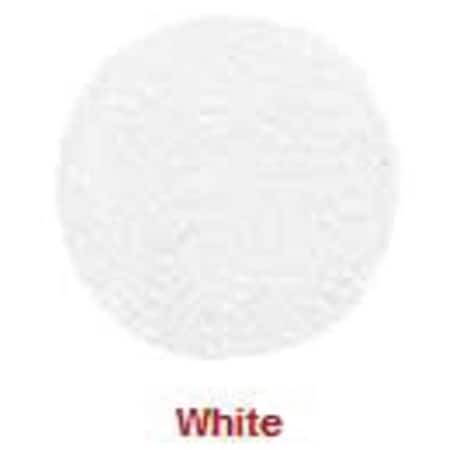 Zoro Select Self-Adhesive Screw Cap, 9/16 in Dia, White, PVC 53 PK FCSP1SH916WH