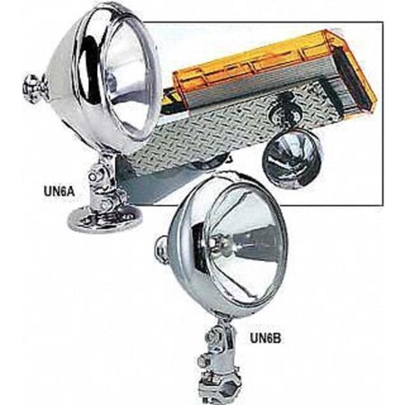 Zoro Select Halogen Spotlight With Clamp-on Base 3VKN9