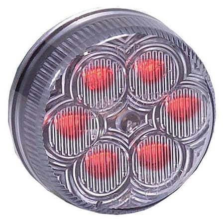 Maxxima Clearance Light, LED, Rd, Grommet, Rnd, 2 Dia M34260RCL