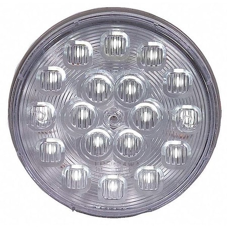 Maxxima Back-Up Light, LED, Wh, Grommet, Round, 4 Dia AX44WG - KIT