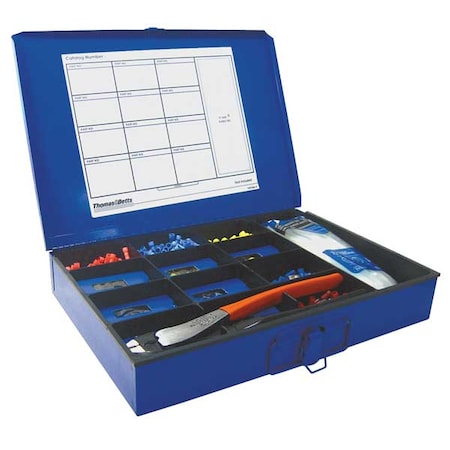 Sta-Kon Wire Terminal Kit, Vinyl Insulated, Assorted, Crimp Termination Only STAKIT