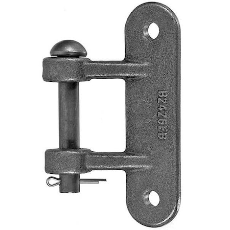 Buyers Products Forged Butt Hinge with 1/2 Inch Pin and Cotter - 3.38 x 5.38 Inch B2426E