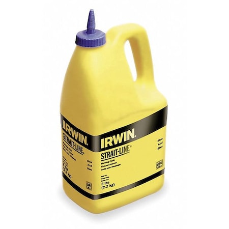 Irwin Marking Chalk, Blue, Standard, 5 lb 65101