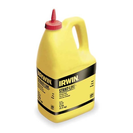 Irwin Marking Chalk, Red, Permanent, 5 lb 65102