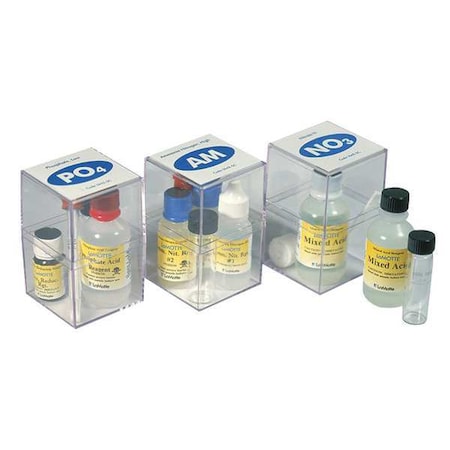 Lamotte Water Test Ed Kit, Ammonia Nitrogen, PK50 3642-SC